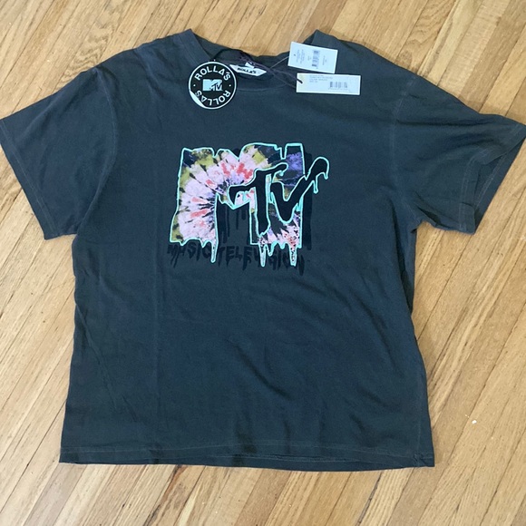 ROLLA'S Tops - Rolla’s Tomboy MTV Tie Dye Tee